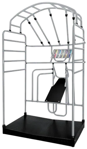 French Fitness FF-SC15 Stretch Cage - Silver (New)