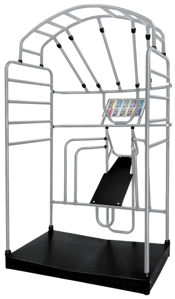 French Fitness FF-SC15 Stretch Cage - Silver (New)