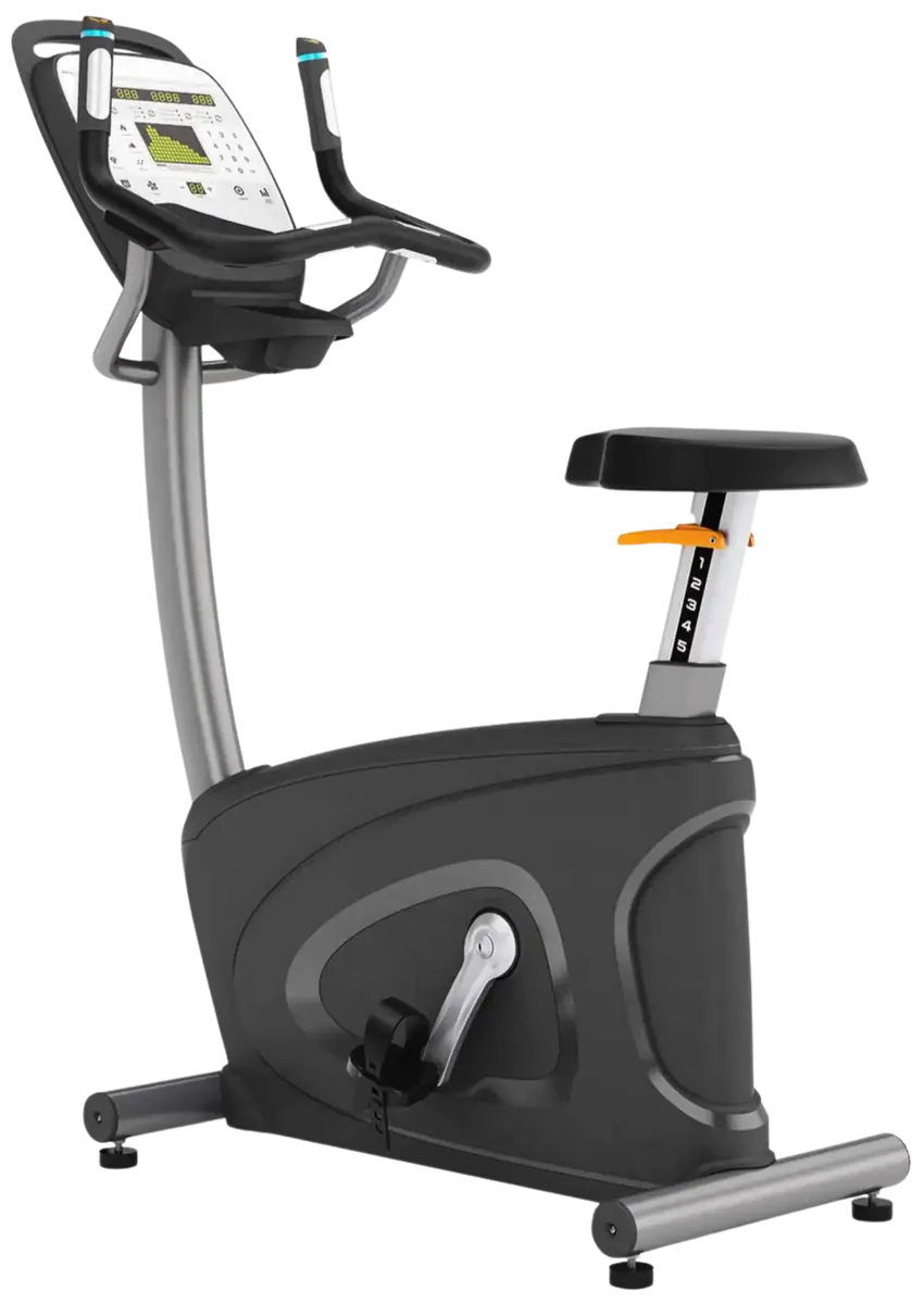 French Fitness UB400 Commercial Upright Bike w/LED Console (New)