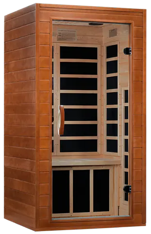 GoldenDesigns DYN-6103-01 Dynamic Avila 1-2-person Low EMF FAR Infrared Sauna (New)