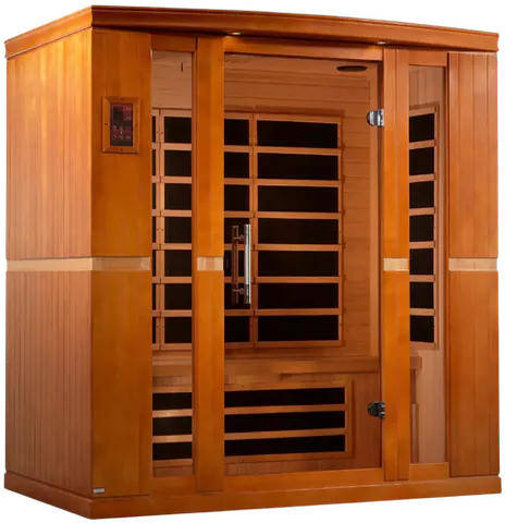GoldenDesigns DYN-6440-01 Dynamic "Bergamo" Low EMF Far Infrared Sauna (New)