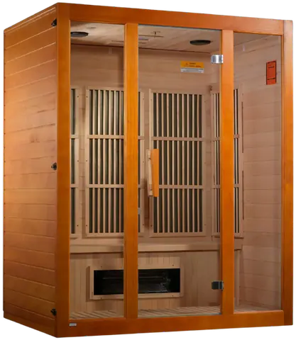 GoldenDesigns MX-J306-02S Maxxus "Alpine" Dual Techology Low EMF FAR IR Sauna (New)