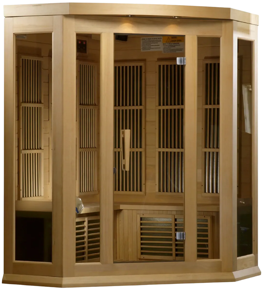 GoldenDesigns MX-K356-01 Hemlock LEMF Maxxus Far IR Sauna (New)