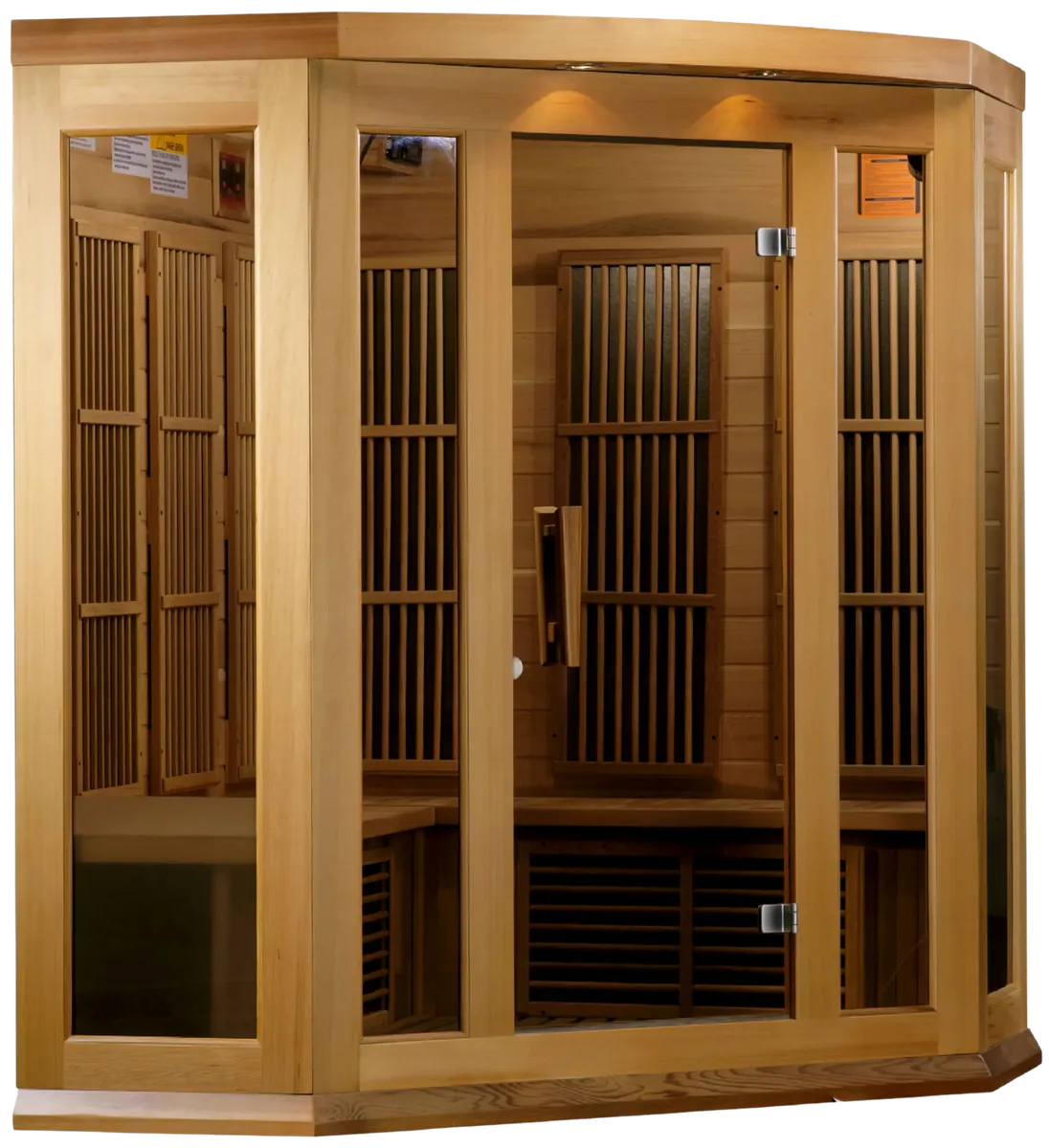GoldenDesigns MX-K356-01 Red Cedar LEMF Maxxus Far IR Sauna (New)