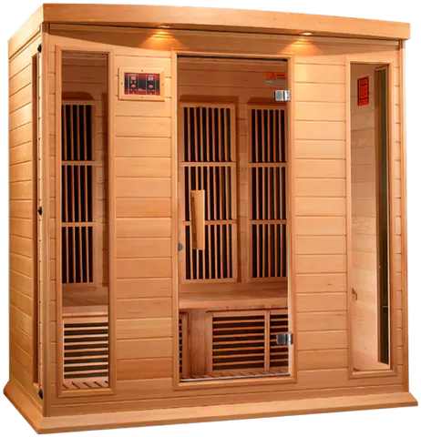 GoldenDesigns MX-K406-01 Hemlock LEMF Maxxus Far IR Sauna (New)