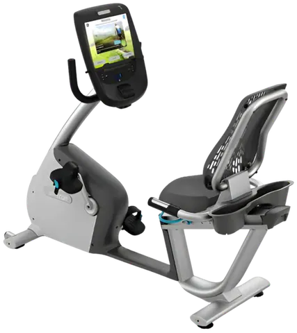Precor RBK 885 Recumbent Bike w/ P82 Console (Remanufactured)