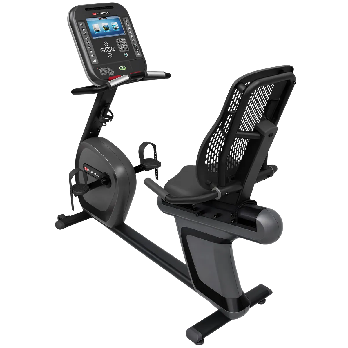 Star Trac 4 Series Recumbent Bike w/10" LCD - Black (New)