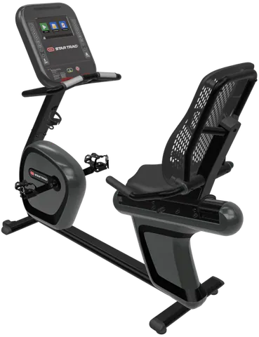 Star Trac 4 Series Recumbent Bike w/10" Touch Display - Black (New)
