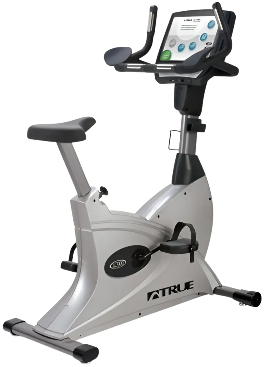 True Fitness CS800 Upright Bike w/ LCD Touch Screen (Remanufactured)